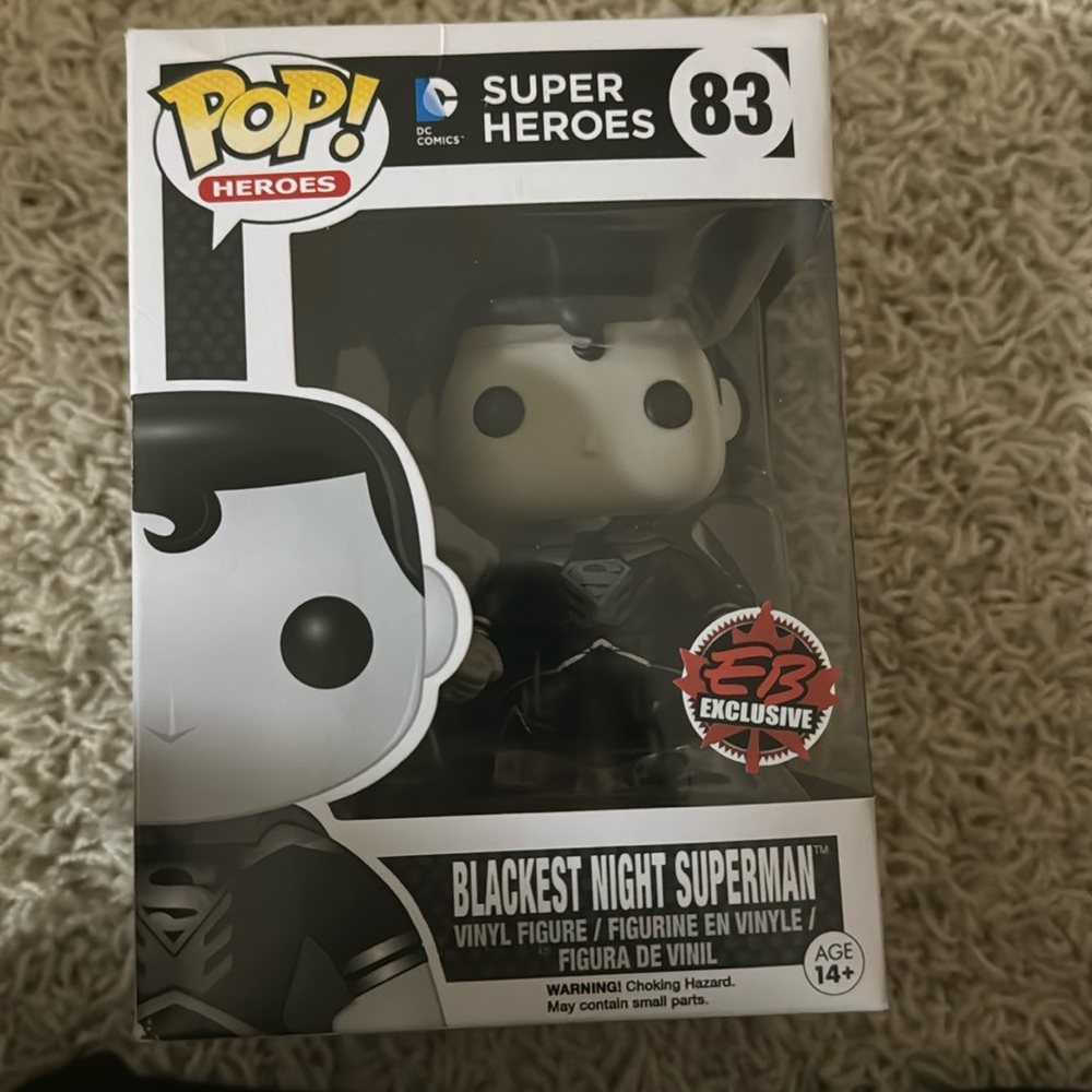 Blackest Night Superman funko pop